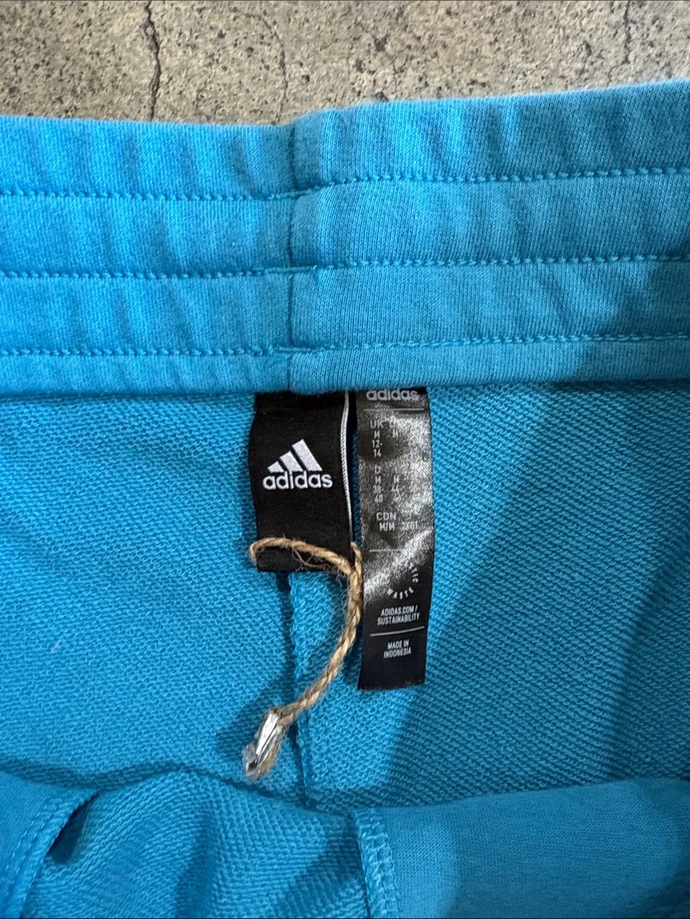 adidas Bright Turquoise Women's Athletic Shorts